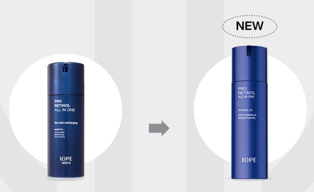 2 x [MEN] IOPE Men Pro Retinal ALL IN ONE Set (2 Items) from Korea by IOPE
