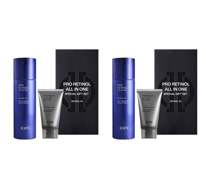 2 x [MEN] IOPE Men Pro Retinal ALL IN ONE Set (2 Items) from Korea by IOPE