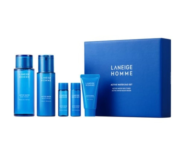[MEN] LANEIGE Homme Active Water Special Set (5 Items) from Korea by LANEIGE