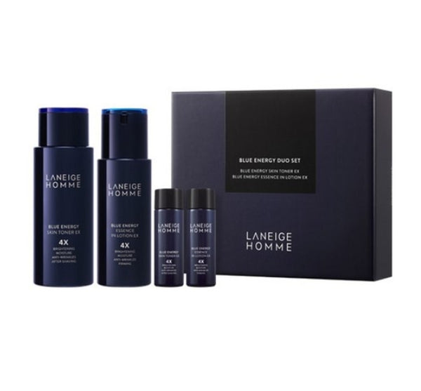 [MEN] LANEIGE Homme Blue Energy EX Duo Set (4 Items) from Korea by LANEIGE