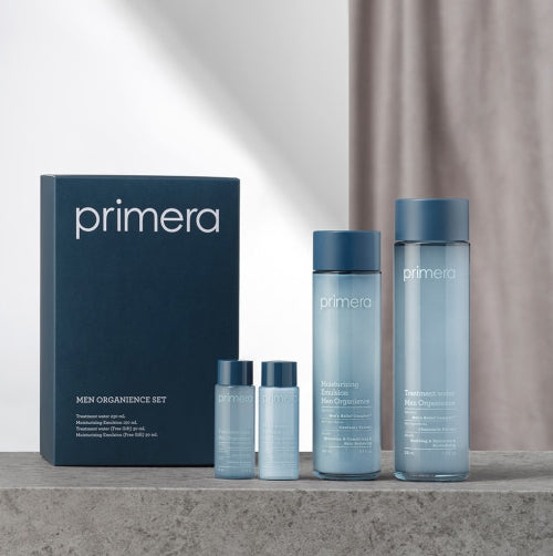 [MEN] Primera Men Organience Duo Set (4 Items) + Samples(2 Items) from Korea by Primera