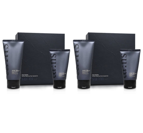 2 x [MEN] Su:m37 Dear Homme Perfect Cleansing Foam July 2025 Set (2 Items) from Korea by Su:m37