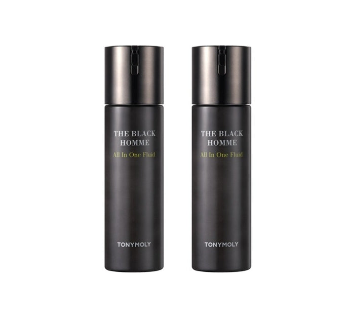 2 x [MEN] TONYMOLY The Black Homme All in One Fluid 150ml from Korea by TONYMOLY