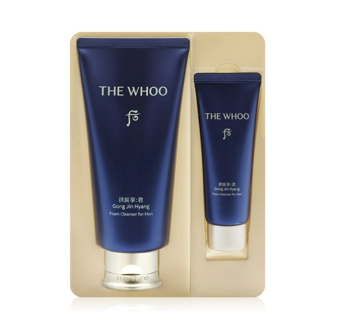 [MEN] The History of Whoo Gongjinhyang:Kun Jayang Foam Cleanser 180ml מקוריאה