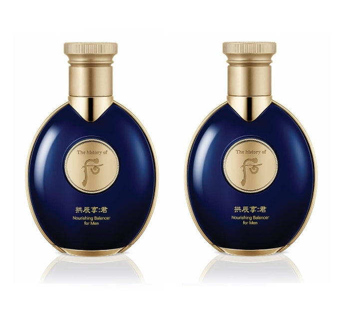 2 x [MEN] The History of Whoo Gongjinhyang:Kun Jayang Nourishing Balancer 140ml from Korea by The History of Whoo