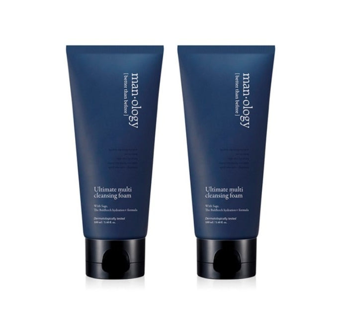 2 x [MEN] belif Manology Ultimate Multi Cleansing Foam 160ml from Korea by belif