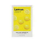 20 x MISSHA Airy Fit Sheet Mask Lemon - Brightening Korean Sheet Mask with Vitamin C from Korea