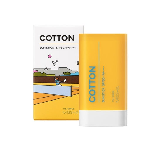 MISSHA All Around Safe Block Cotton Sun Stick 17g SPF50+ PA++++  from Korea