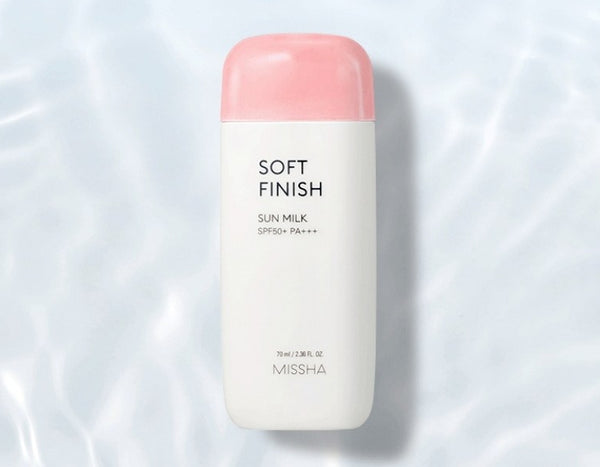 2 x MISSHA All Around Safe Block Soft Finish Sun Milk 70ml, SFP50+ PA+++ from Korea