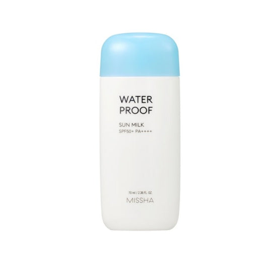 MISSHA All Around Safe Block Waterproof Sun Milk 70ml, SPF50+ PA++++ from Korea