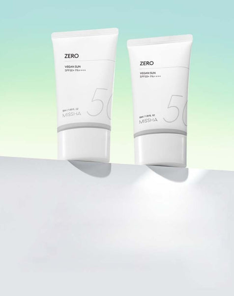 2 x MISSHA All Around Safe Block Zero Sun Cream 50ml SPF50+ PA++++ from Korea