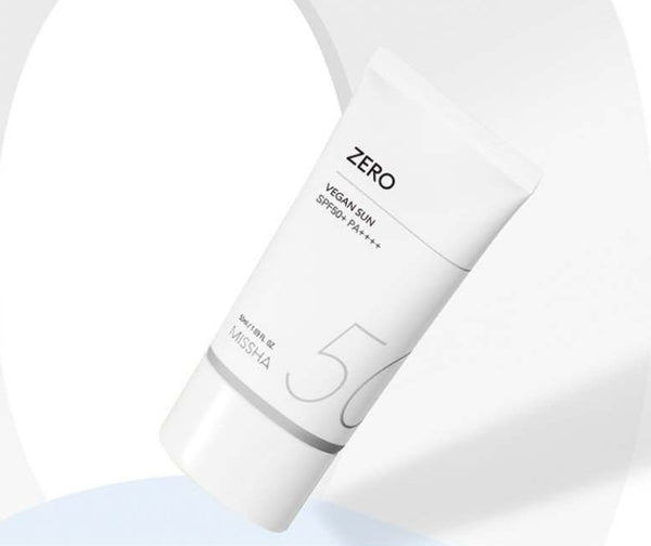 2 x MISSHA All Around Safe Block Zero Sun Cream 50ml SPF50+ PA++++ from Korea