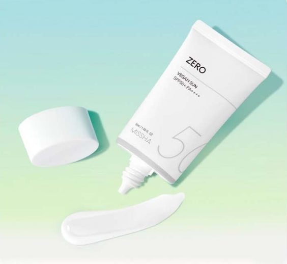 2 x MISSHA All Around Safe Block Zero Sun Cream 50ml SPF50+ PA++++ from Korea