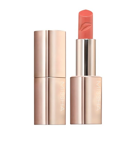 2 x MISSHA Art Rouge Glam (Baby Coral) - Peach Coral Lipstick, Korean K‑Beauty Lip Color from Korea