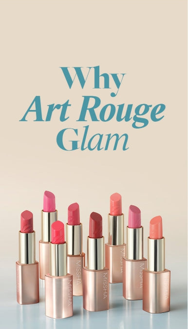 MISSHA Art Rouge Glam (Pink Chuchu) - Pink Lipstick, K‑Beauty Moisturizing Lip Color from Korea
