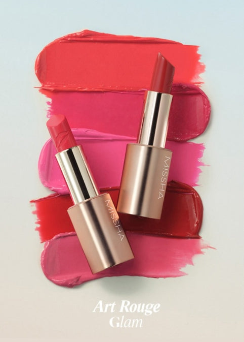 MISSHA Art Rouge Glam (Pink Chuchu) - Pink Lipstick, K‑Beauty Moisturizing Lip Color from Korea