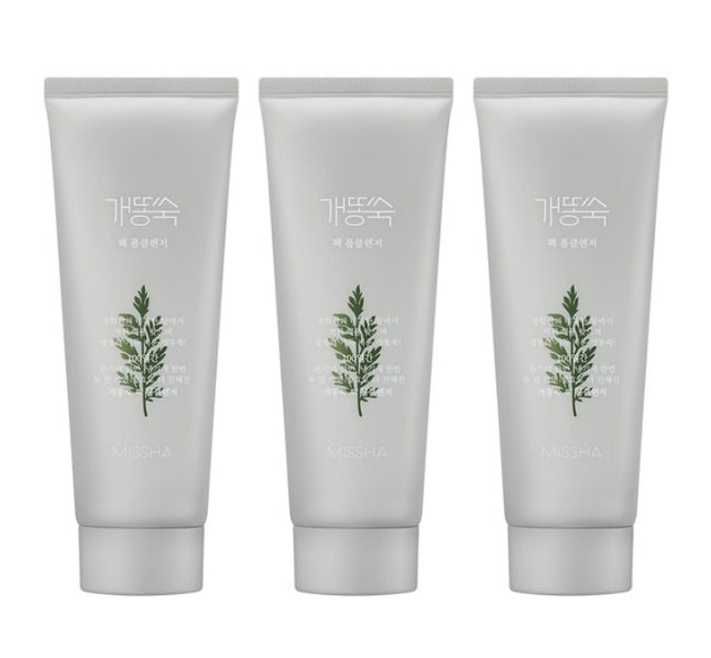 3 x MISSHA Artemisia Pack Foam Cleanser 150ml from Korea by MISSHA