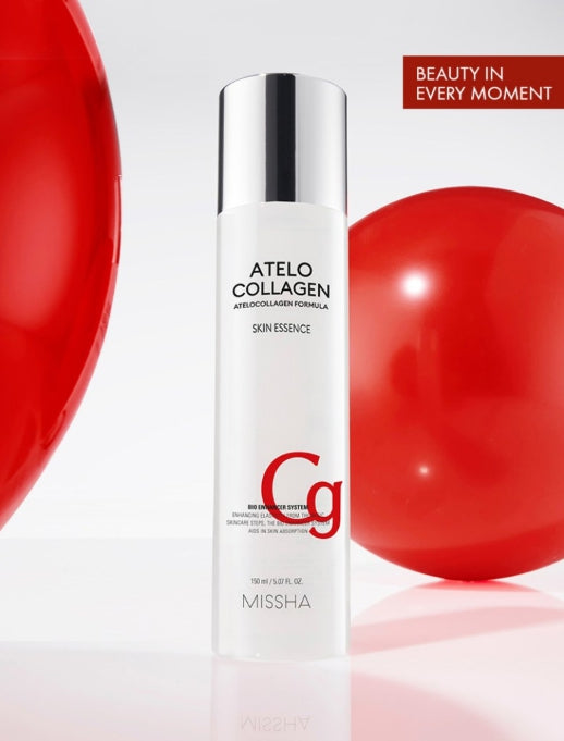 2 x MISSHA Atelo Collagen Skin Essence 150ml - Hydrating & Firming Essence from Korea