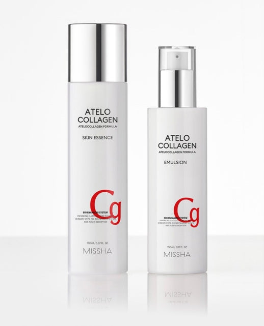 2 x MISSHA Atelo Collagen Skin Essence 150ml - Hydrating & Firming Essence from Korea