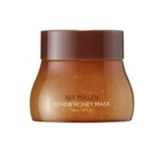 MISSHA Bee Pollen Renew Honey Mask 130ml - Exfoliate & Hydrate Glow Mask from Korea