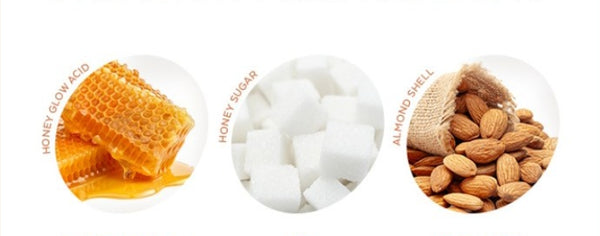 2 x MISSHA Bee Pollen Renew Honey Mask 130ml - Exfoliate & Hydrate Glow Mask from Korea