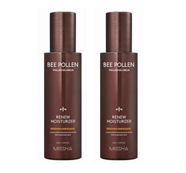 2 x MISSHA Bee Pollen Renew Intense Moisturizer 130ml from Korea by MISSHA