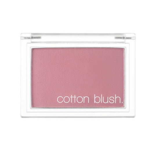 2 x MISSHA Cotton Blush 4g, Lavender Perfume - Cool Pink Blusher, Smooth Natural Cheek Color from Korea