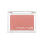 2 x MISSHA Cotton Blush 4g, Vintage Robe - Rose‑Tone Powder Blusher, Soft Natural Cheek Color from Korea