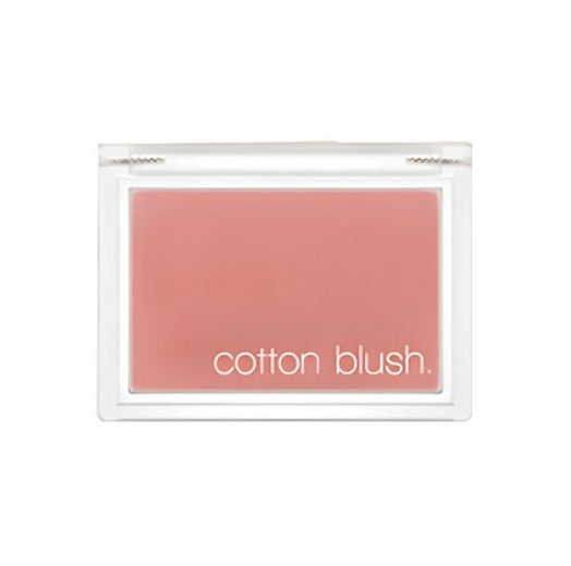 2 x MISSHA Cotton Blush 4g, Vintage Robe - Rose‑Tone Powder Blusher, Soft Natural Cheek Color from Korea