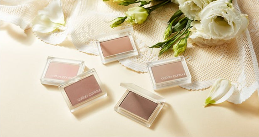 2 x MISSHA Cotton Contour Pact Shading 4g, #Sugar Toast from Korea