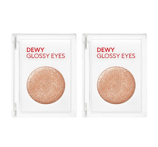 2 x MISSHA Dewy Glossy Eyes Eyeshadow #Orange Pekoe - Glossy Jelly Eye Tint from Korea