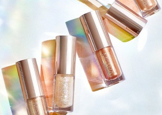 MISSHA Glitter Prism Liquid Eyeshadow Topper, #02 Interstellar from Korea