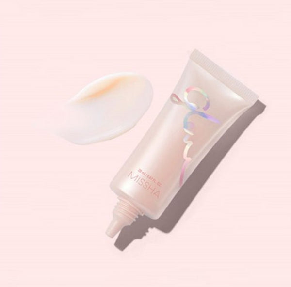 2 x MISSHA Glow Skin Balm 20ml - 4‑in‑1 Moisturizer, Primer & Glow Cream, K‑Beauty Base for Glass Skin from Korea