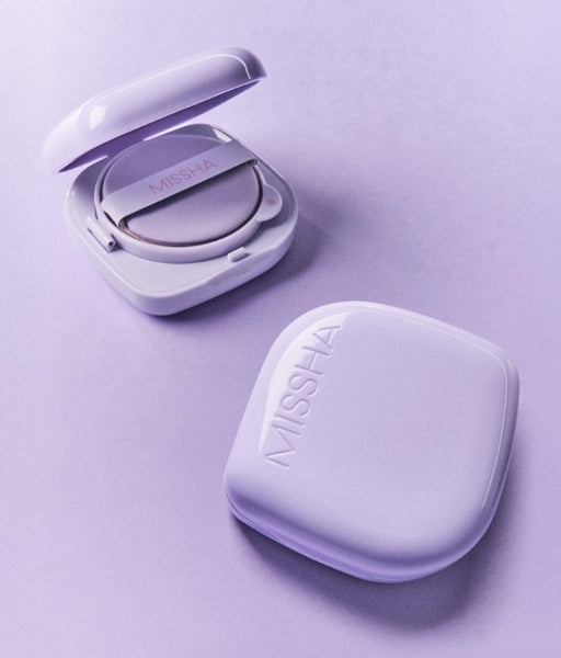 2 x MISSHA Layering Fit Cushion Semi Glow 15g, #21 Fair from Korea