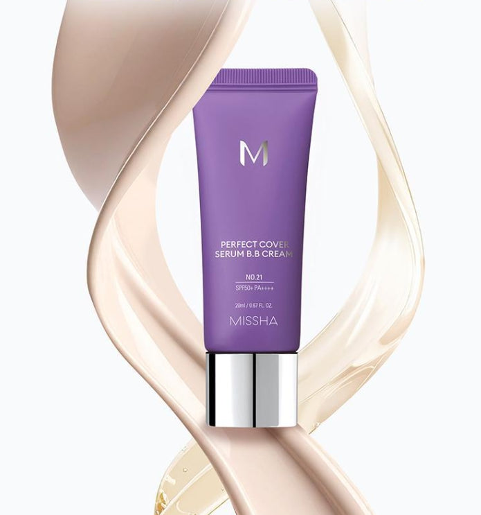 MISSHA M Perfect Cover Serum BB Cream 50ml (#No. 25 Warm Beige) SPF50 PA++++ from Korea