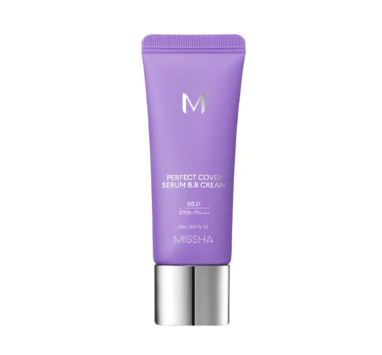 MISSHA M Perfect Cover Serum BB Cream 50ml (#No. 25 Warm Beige) SPF50 PA++++ from Korea
