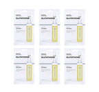 6 x MISSHA Mascure Sheet Mask (Glutathione) - Brightening & Calming K‑Beauty Mask from Korea