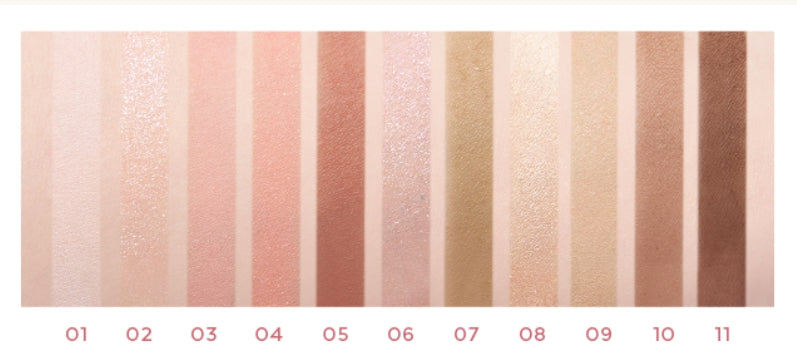 MISSHA Mood Moment Palette (#01 Rosy Rooftop) from Korea