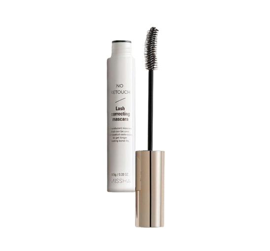 MISSHA No Retouch Lash Correcting Mascara 9.5g, #Clear from Korea