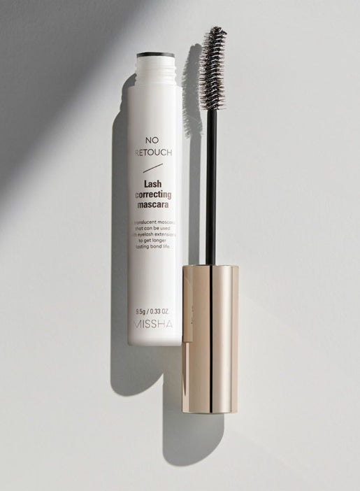 MISSHA No Retouch Lash Correcting Mascara 9.5g, #Clear from Korea