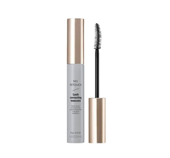 MISSHA No Retouch Lash Correcting Mascara 9.5g, #Black from Korea