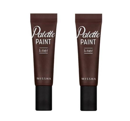 2 x MISSHA Palette Paint Liner 6g, #Brown from Korea
