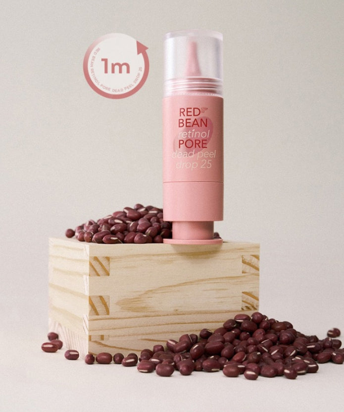 MISSHA Red Bean Retinol Pore Dead Peel Drop 25 15g - Exfoliating Pore Serum from Korea