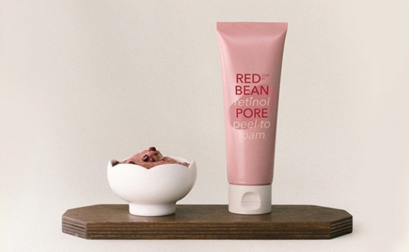 2 x MISSHA Red Bean Retinol Pore Peel To Foam 120ml - Deep Cleansing Foam from Korea