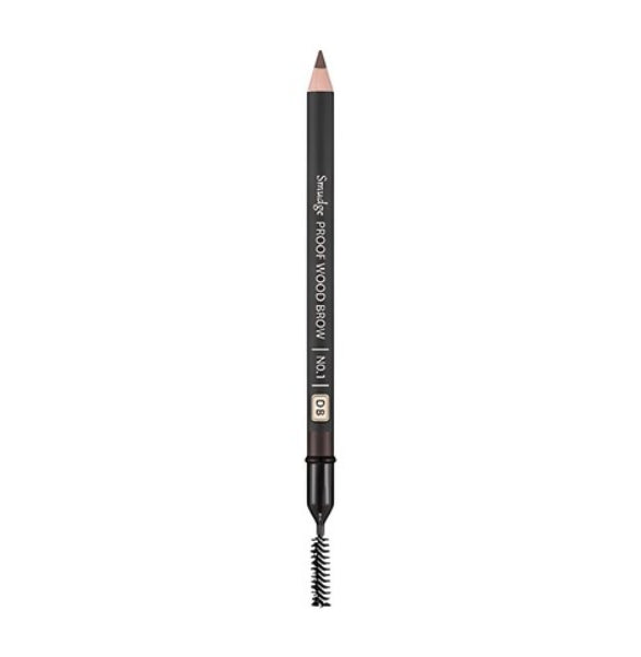 2 x MISSHA Smudgeproof Wood Eyebrow Pencil 1.47g, #Dark Brown from Korea