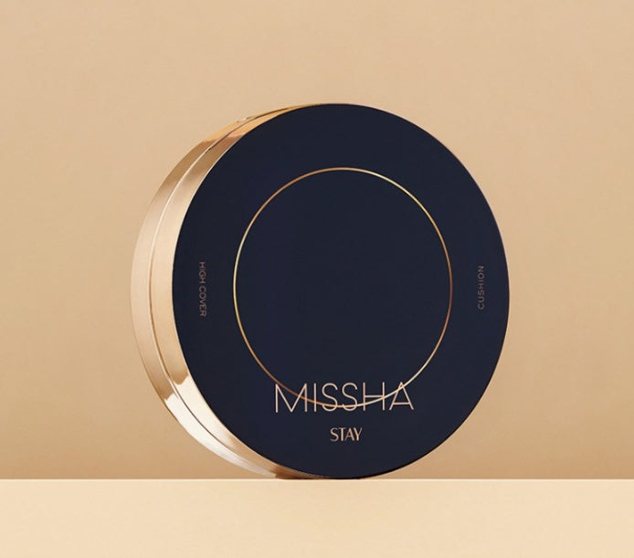 2 x MISSHA Stay Cushion High Cover 14g (#21 Vanilla) SPF30 PA++ from Korea