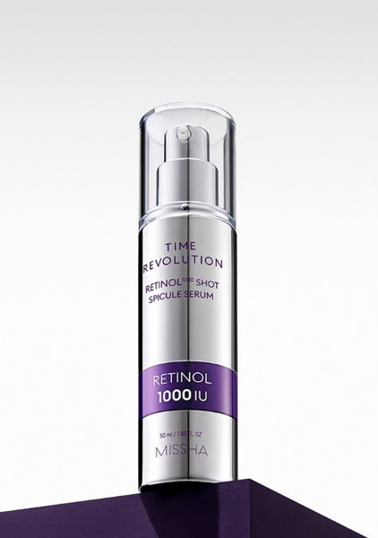 MISSHA Time Revolution Retinol 1000 Shot Spicule Serum 50ml - Anti‑Aging Booster from Korea