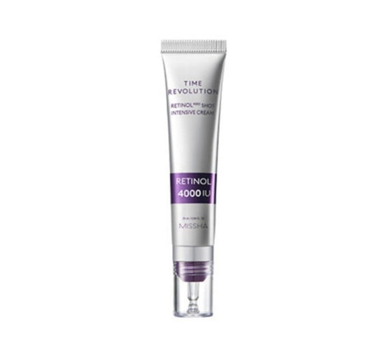 MISSHA Time Revolution Retinol 4000 Shot Intensive Cream 25ml - Anti‑Aging Treatment from Korea