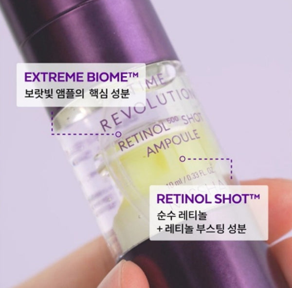 MISSHA Time Revolution Retinol 500 Shot Ampoule 10ml from Korea