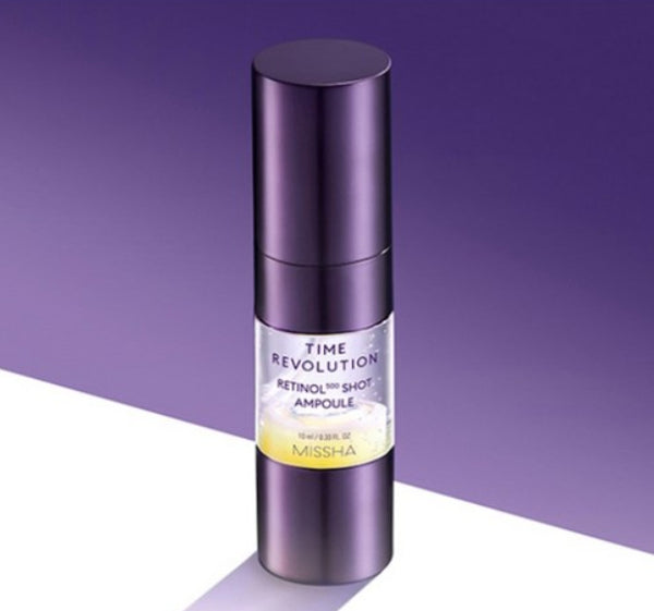 MISSHA Time Revolution Retinol 500 Shot Ampoule 10ml from Korea